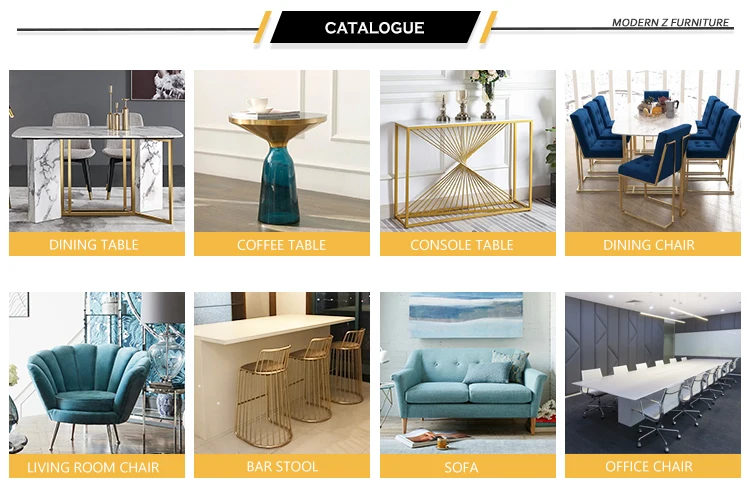 Top Quality Simple Design Cheap Modern Coffee Tables With Marble Base