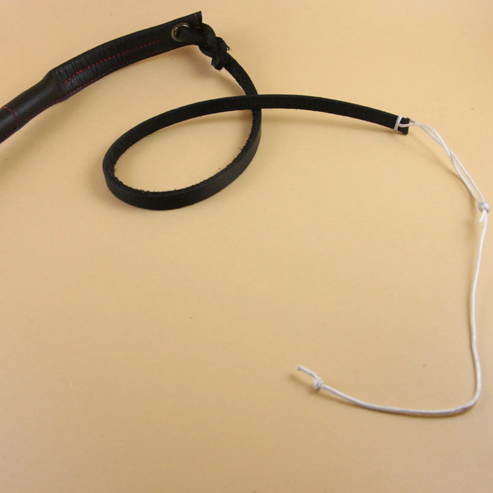 Dog Training Whip 5 Feet Belt for German Shepherd for Middle Dogs Interactive Dog Toy Tail Toy Whip Training Stick Bull
