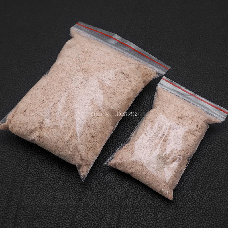 Leather Products Three-dimensional Engraving Bulge Modeling Filling Natural Two Layers of Cowhide Leather Powder 50g/100g/ Bag