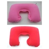 U Shaped Travel Pillow Inflatable Car Neck Pillows Comfortable Soft Support Headrest Cushion 6 Color Airplane Travel Accessories 5