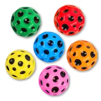 10/5PCS Moon Space Balls Super High Bouncing Children Sensory Toys Hand Eye Coordination Outdoor Fun Carnival Party Games 1