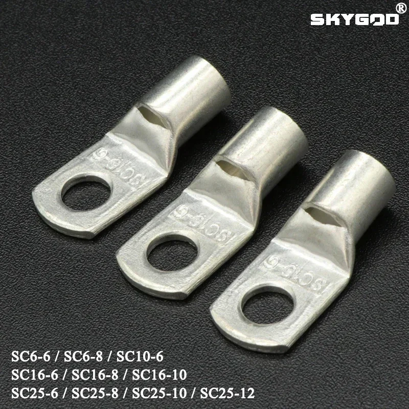 SC-Type-Wire-Nose-Terminal-SC6-SC10-SC16-SC25-Bare-Copper-Battery-Block ...