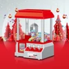 Plastic Mini Arcade Game Machine Coin Operated Music Candy Grabber Party Supplies Battery Powered Entertainment for Kids Adults 5