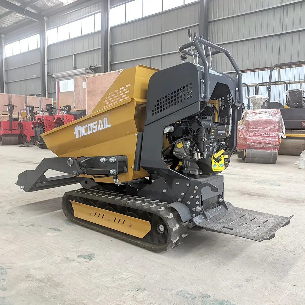 Factory Customization HIGH Quality 500KG Mini Track Dumper Mini Crawler Dumper HYDRAULIC DRIVING Mini Truck Dumper EPA/EURO5