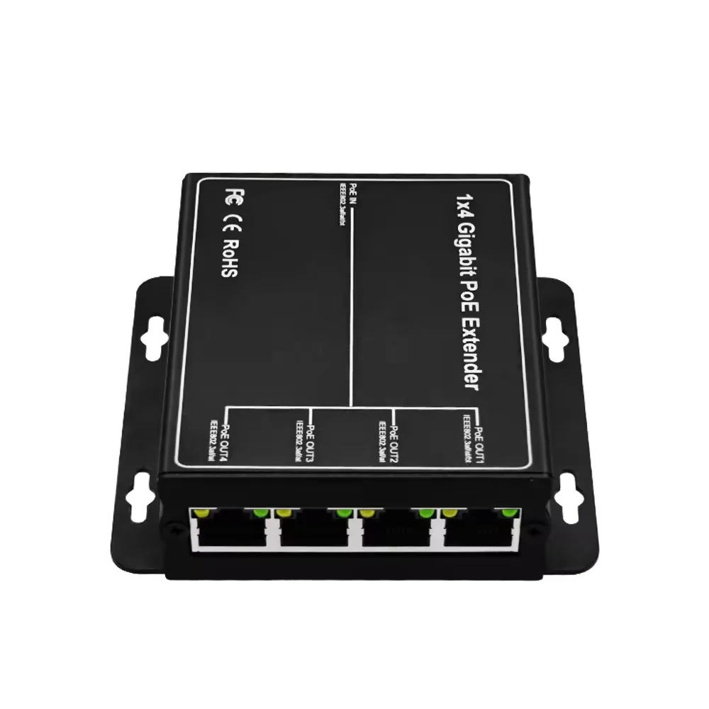 PoE++ 90 Watt 5-Port Gigabit PoE Passthrough Switch Outdoor Extender 8023bt At 87844680