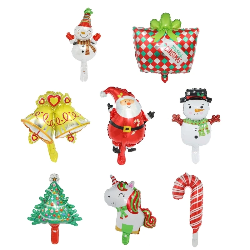 

10pcs Festive Christmas Theme Party Balloons for Home Party Decorations Dropship