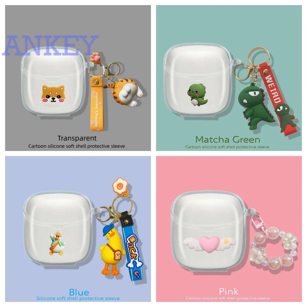 Per Jbl Tune Flex / 225Tws / T220 Cover Trasparente T225 220Tws 225 220 Custodia In Silicone Per Auricolari Auricolari Cuffie Protettive Morbide