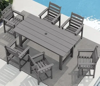 Outdoor 7-Piece Dining Set 1