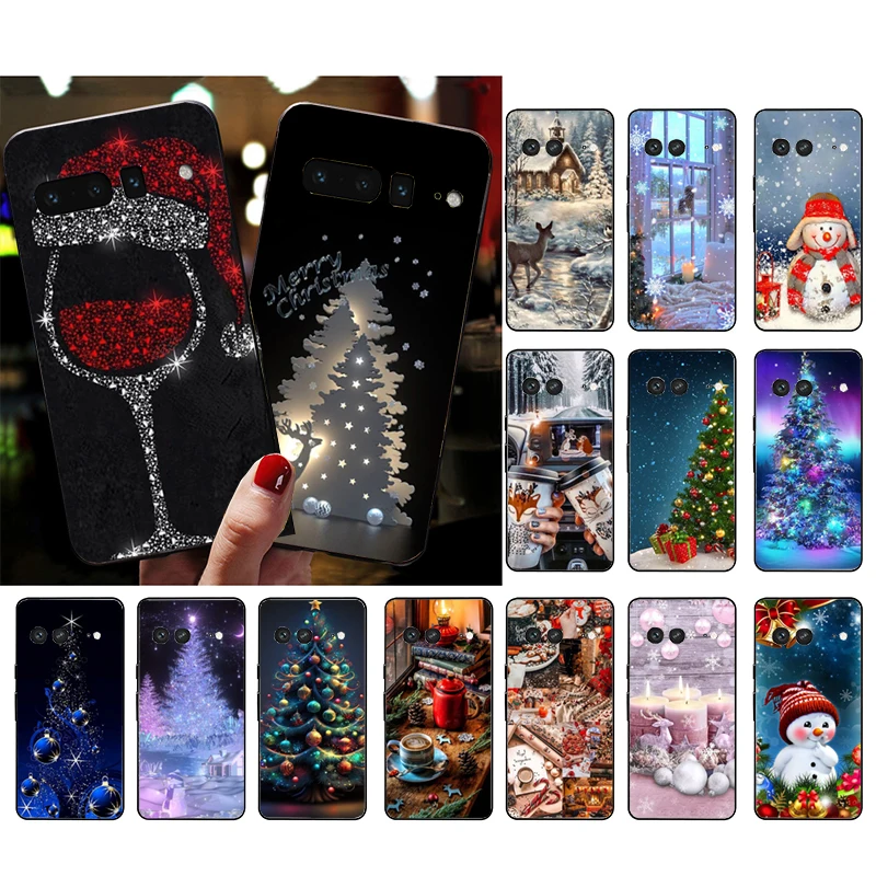 

Merry Christmas Phone Case For Google Pixel 7A 8 7 Pro 7 6A 6 Pro 5A 4A 3A Pixel 4 XL Pixel 5 6 4 3 3A XL Shell