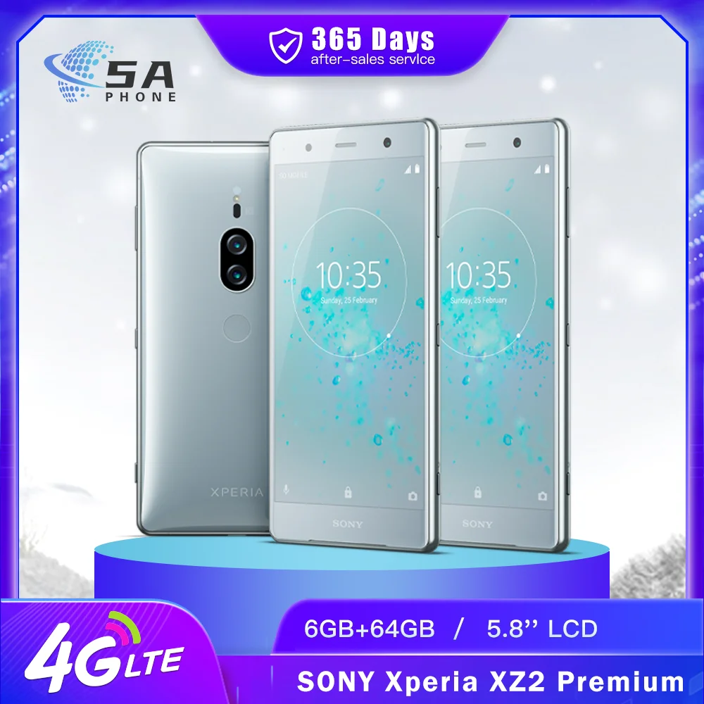 Original Sony Xperia XZ2 Premium SO-04K H8116 4G Mobile