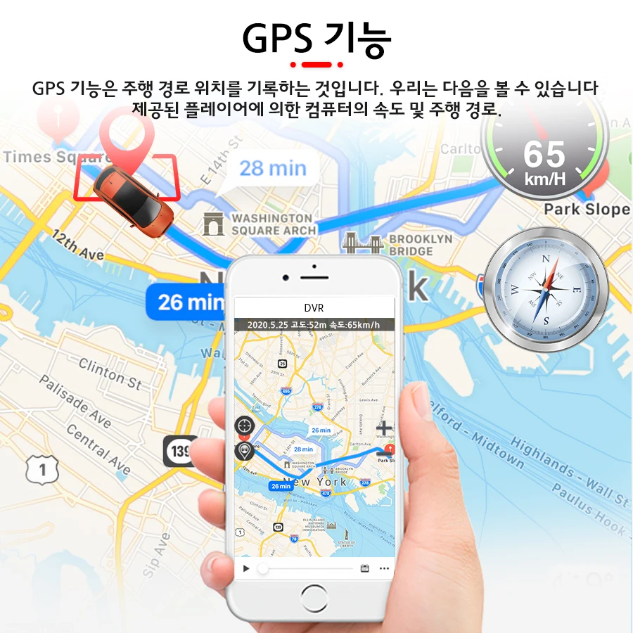  ī޶  ڽ, , GPS, ڵ DVR ī޶,  ȭ,  ڴ, ̷, Ʈ , 24 ð  , 4k