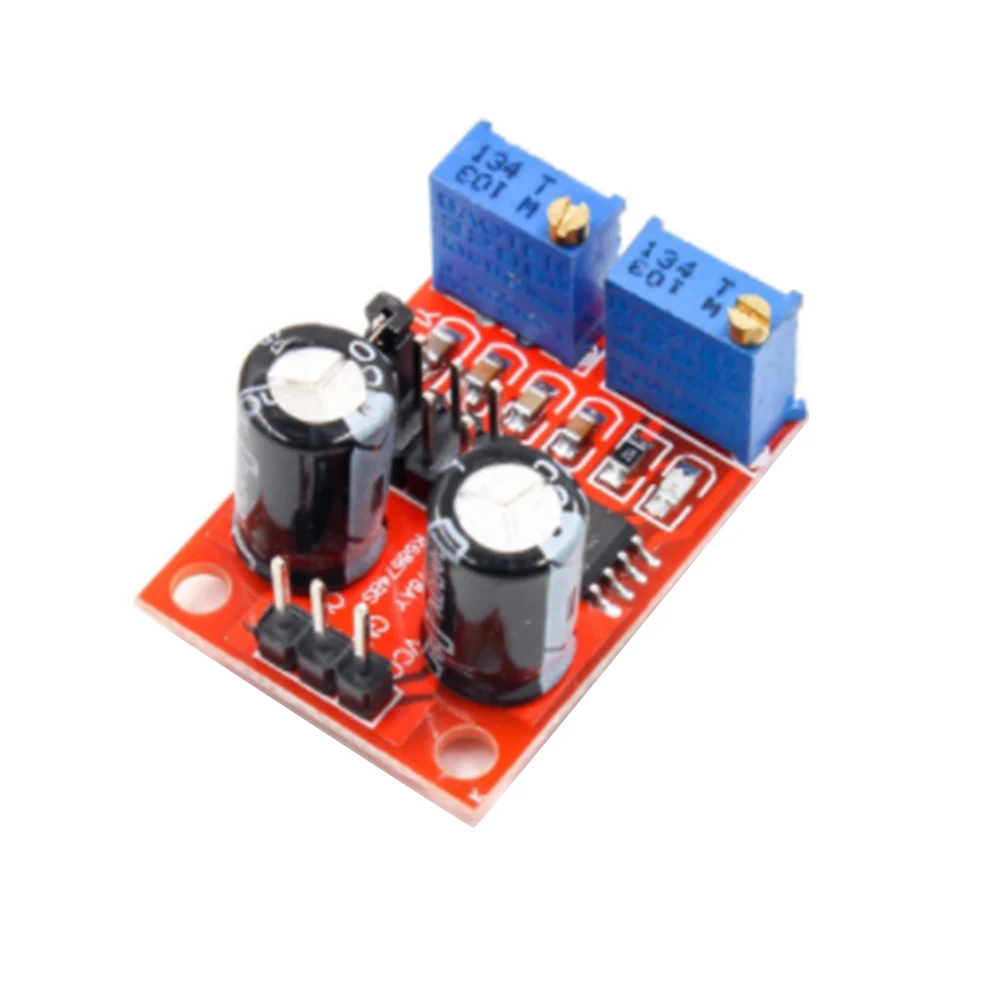 

10PCS NE555 Pulse Frequency Duty Cycle Adjustable Module 10kHz -200kHz Square Wave Signal Generator for arduino DIY Kit
