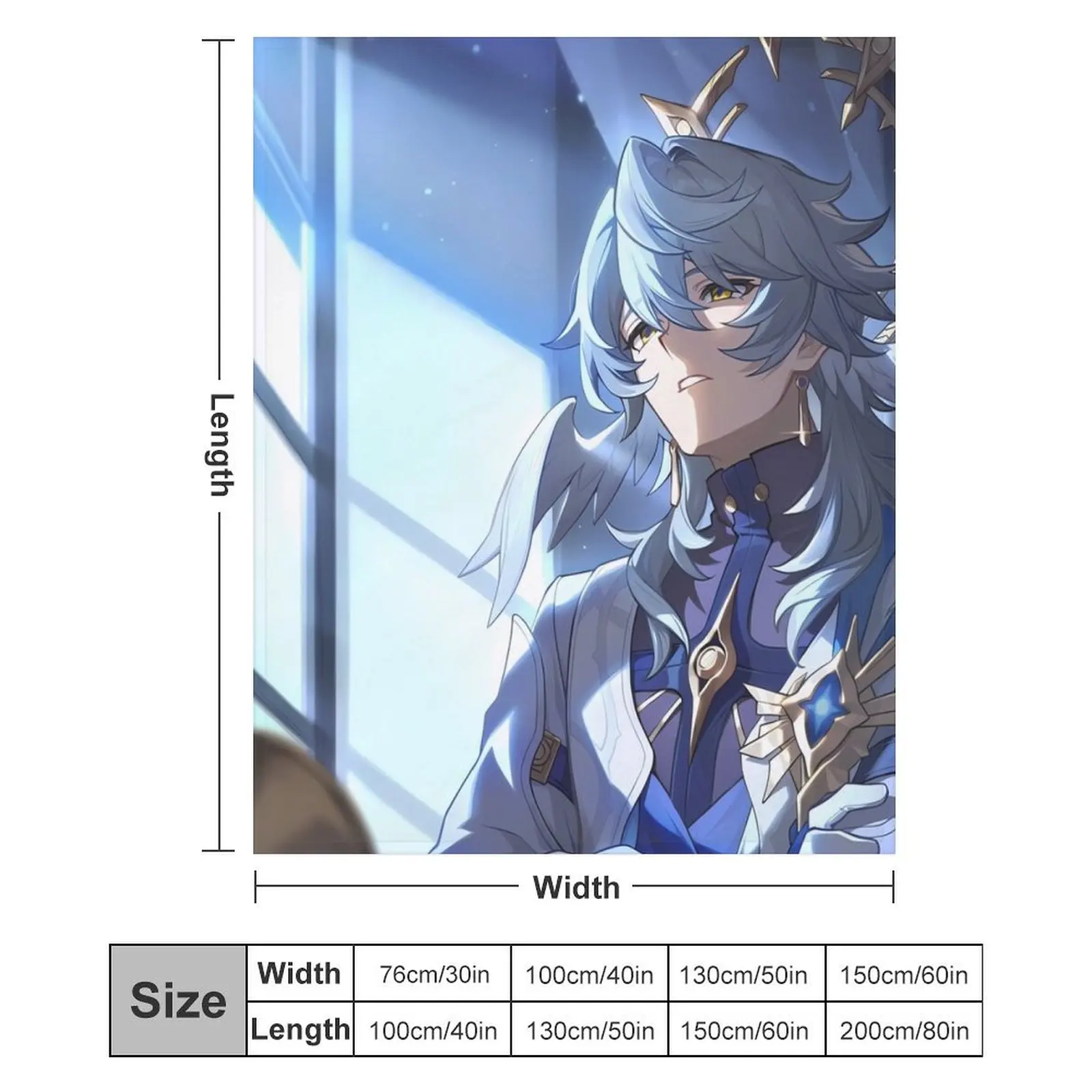 Sunday Honkai: Star Rail Throw Blanket Thins Travel warm for winter Blankets 6