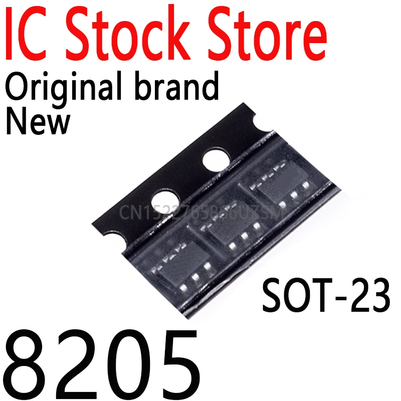 20PCS-New-and-Original-8205S-8205A-SOT-23-SMD-Lithium-Battery ...