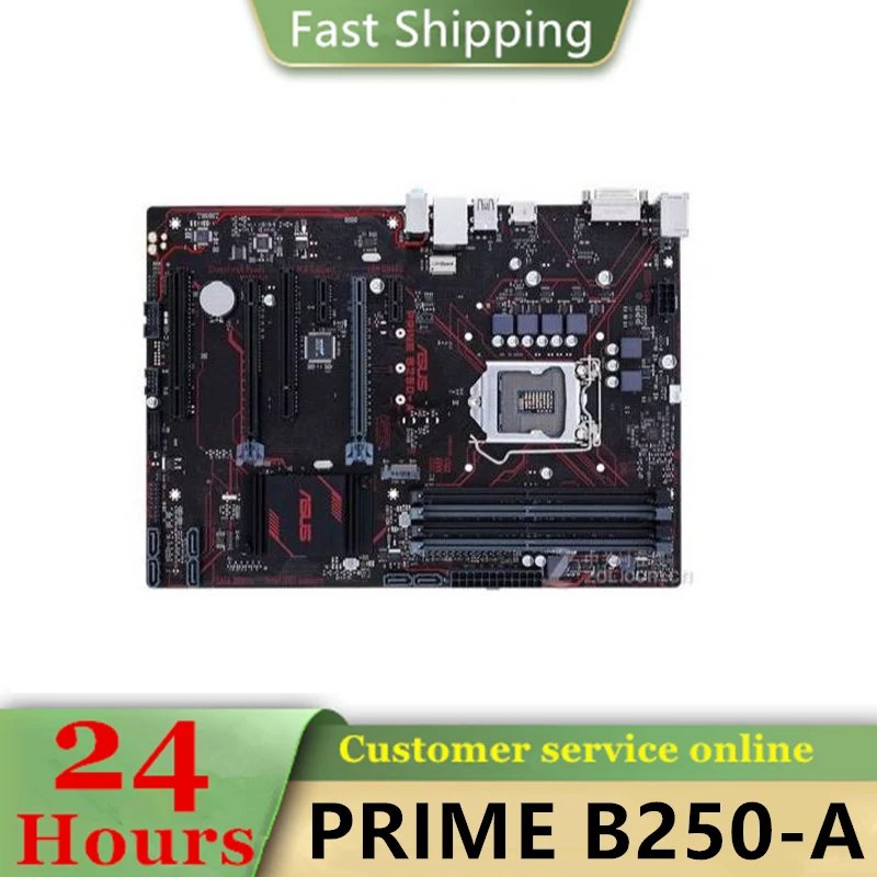 

Intel B250 PRIME B250-A motherboard Used original LGA 1151 LGA1151 DDR4 64GB USB2.0 USB3.0 SATA3 Desktop Mainboard