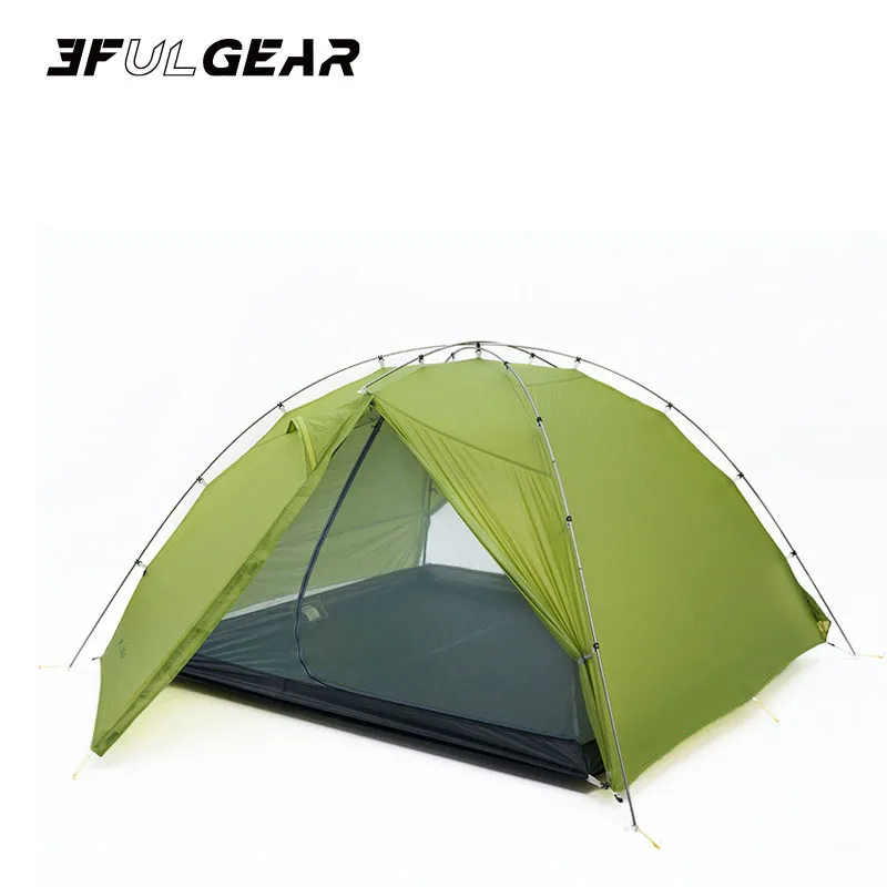 3F TAICHI 3 Three Person No-See-Um 3 Season/4 Season Camping 15D Silnylon Tent