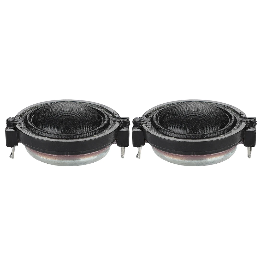 1" Inch 25MM Tweeter Speaker 8 Ohm 10W Dome Silk Film Audio Treble Speaker Neodymium Loundspeaker 2Pcs