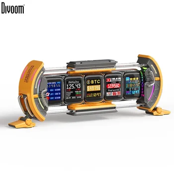 Times Gate Gaming Room Setup Digital Clock with Smart APP Control, WiFi Connect, 1