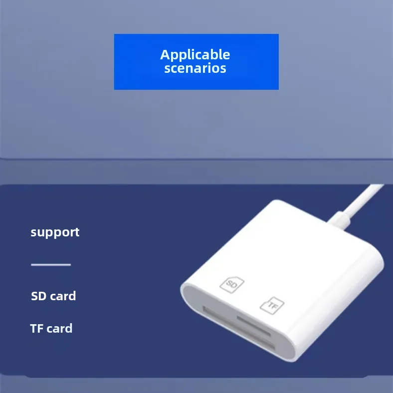 휴대폰 태블릿용 C타입 카드 리더, Sd/tf 카드 리더, 범용 USB 3.0 Otg 변환, 투인원