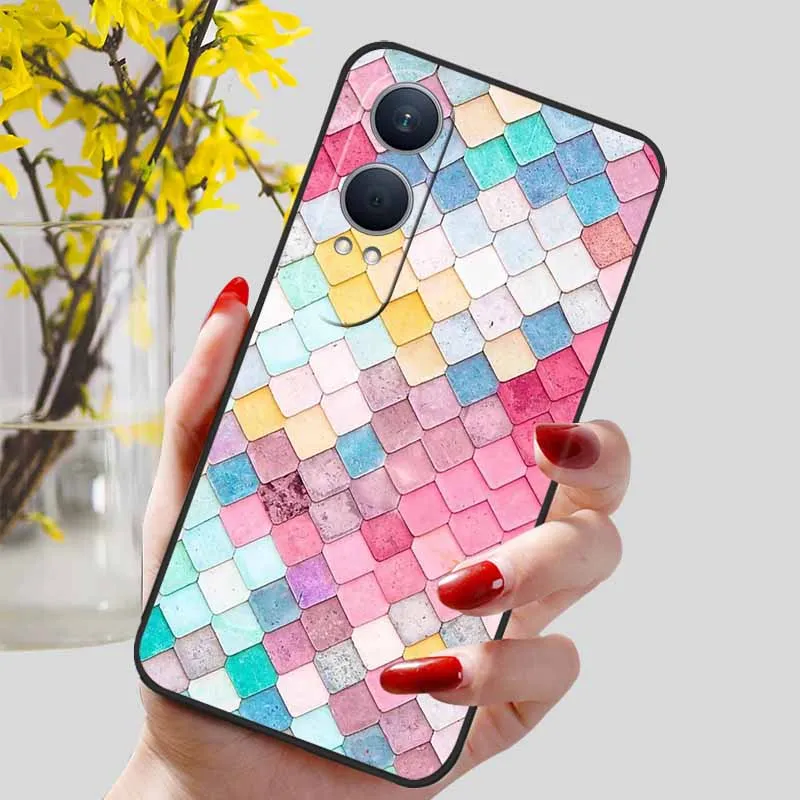 Luxury TPU Soft Silicon Shockproof Phone Case with Cute Cat Design