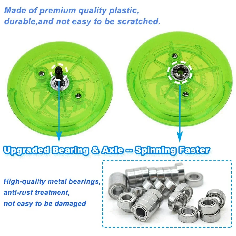 Yo-yo Responsive 2A Yo-Yo Ball Beginners Yoyo Toys Kids Funny Gift Girls Boys Juggling High Speed