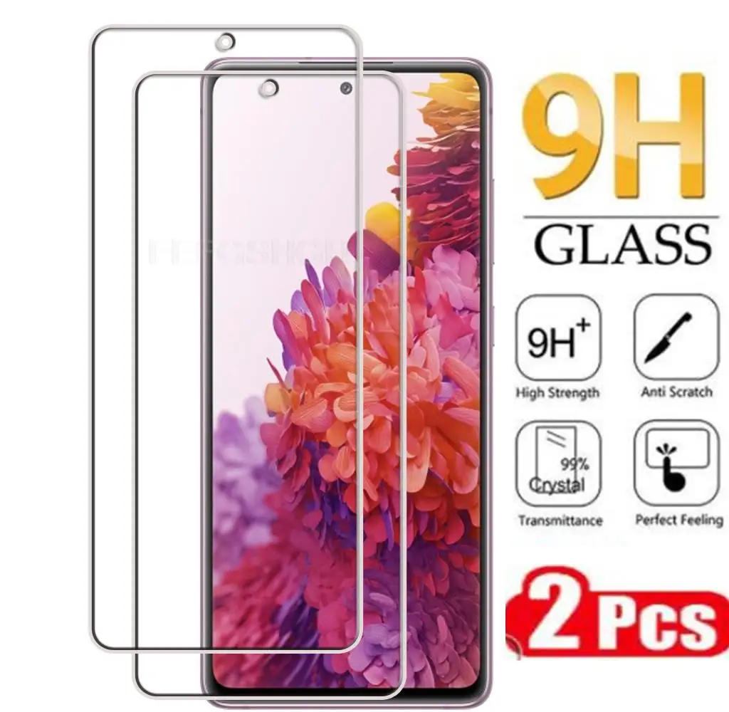

Оригинальное защитное закаленное стекло для Samsung Galaxy S20 FE (Fan Edition) 6,5 дюймов S20FE 5G 2022 Защитная пленка для экрана