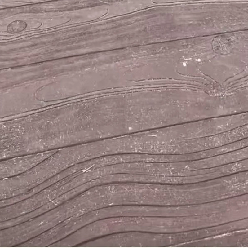 Wood Grain Long Strip Cement Embossed Floor Mold Size 60X30Cm Artistic Concrete Imitation Cultural Stone Wall Embossing Mold