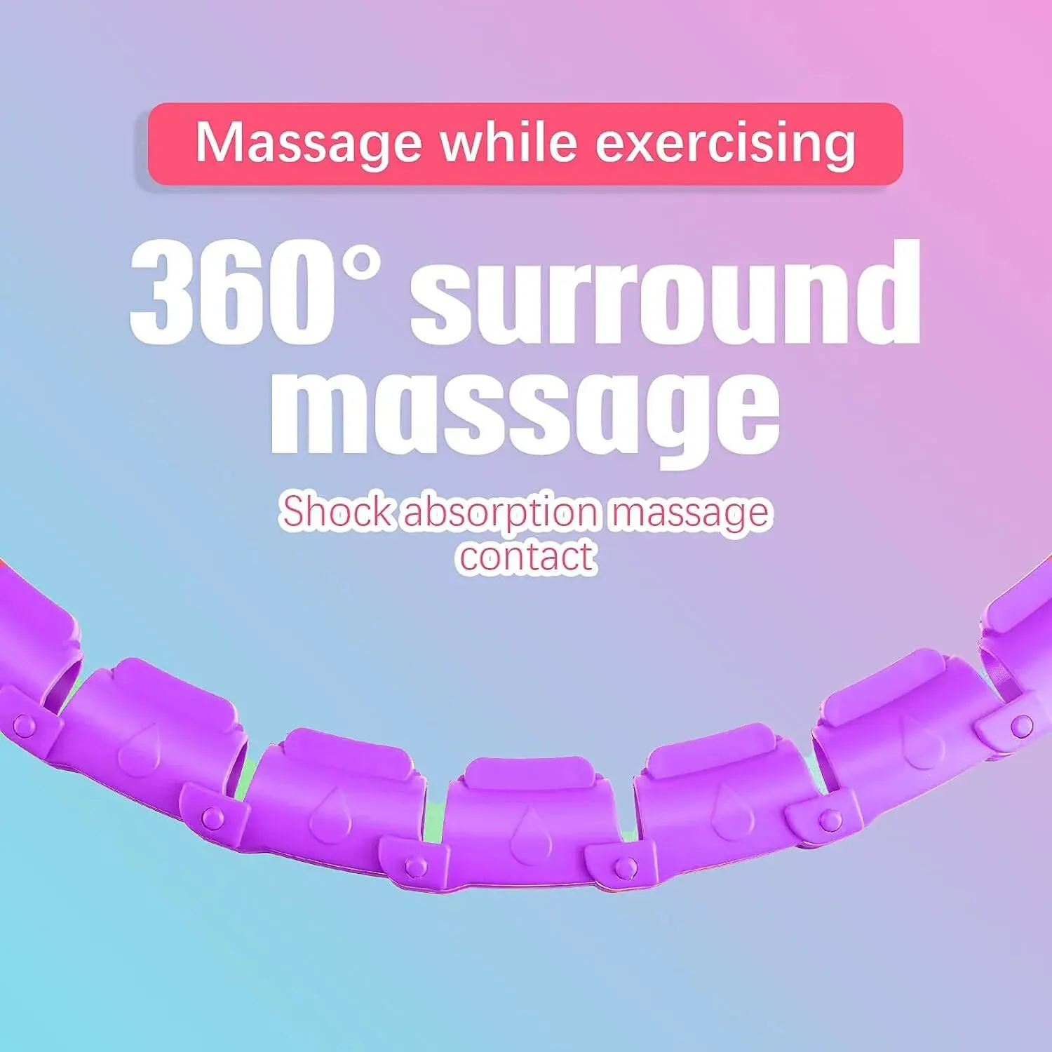 Fitness Hoop Weights to Exercise At Home Sports Entertainment Sport Equipment Hulahp for Slimming Gym Ring Portable Body fitness hoop