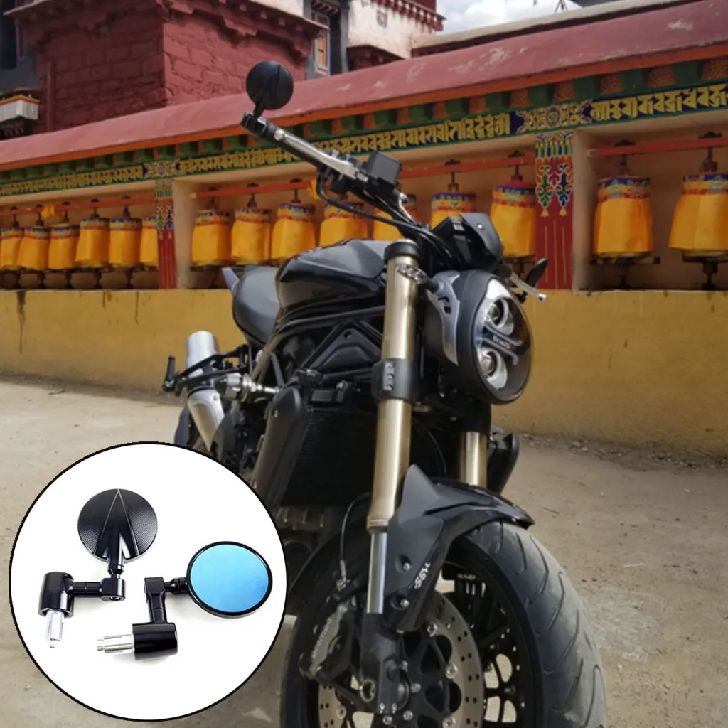 

Черные, серебристые, круглые, классические, синие, зеркальные, универсальные, из алюминиевого сплава с ЧПУ, на руль, зеркала заднего вида