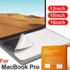 Microfiber Dustproof Protective Film Keyboard Dustproof Blanket Cover Laptop Screen Cleaning Cloth For MacBook Pro 13/15/16 Inch 1