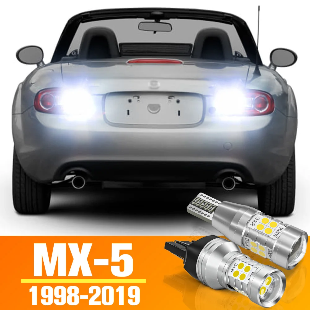 2xLEDReverseLightBackupBulbAccessoriesForMazdaMX5MX5MX5NB