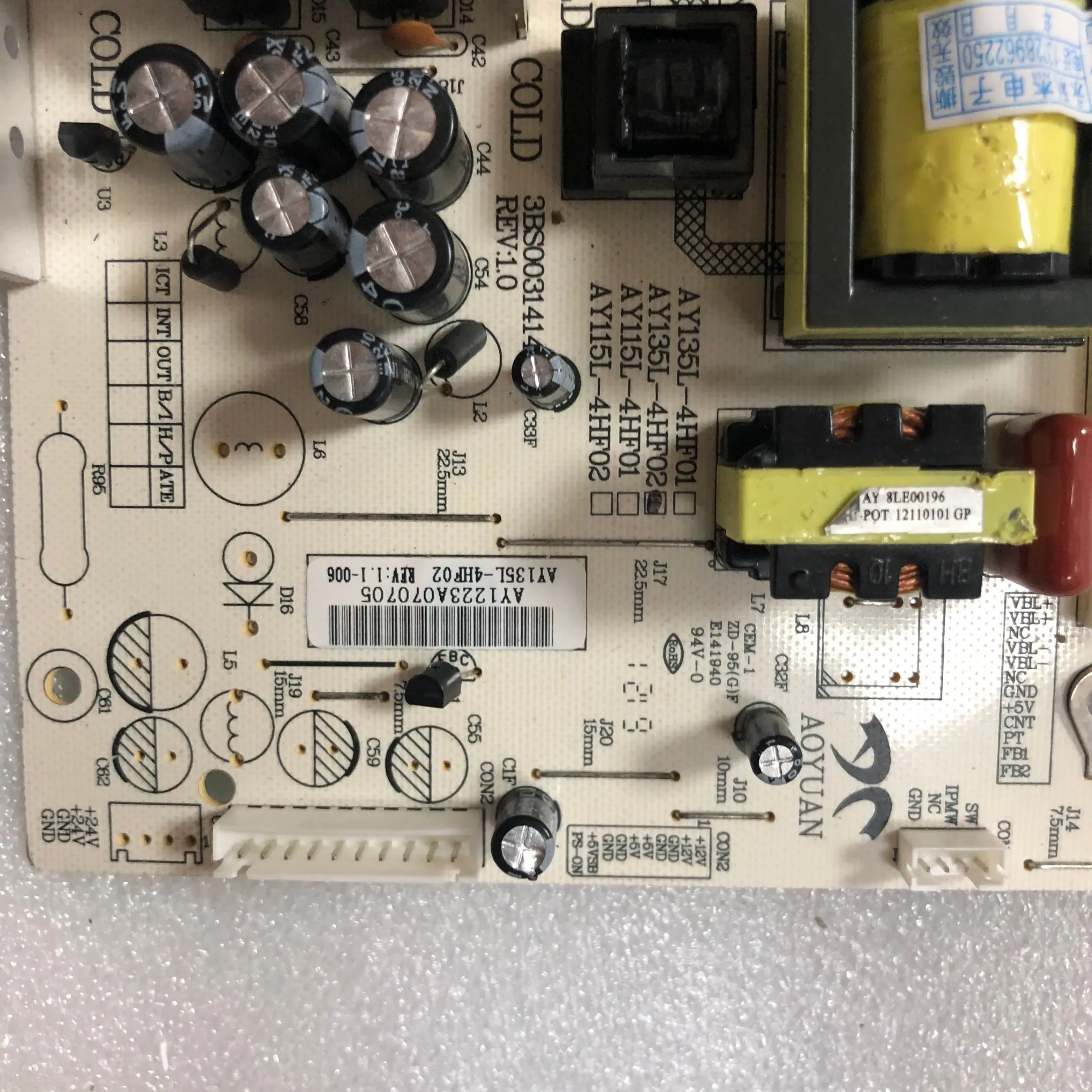 Original e de Boa Qualidade Ay135l4hf02 na Minha Mão - Image 2