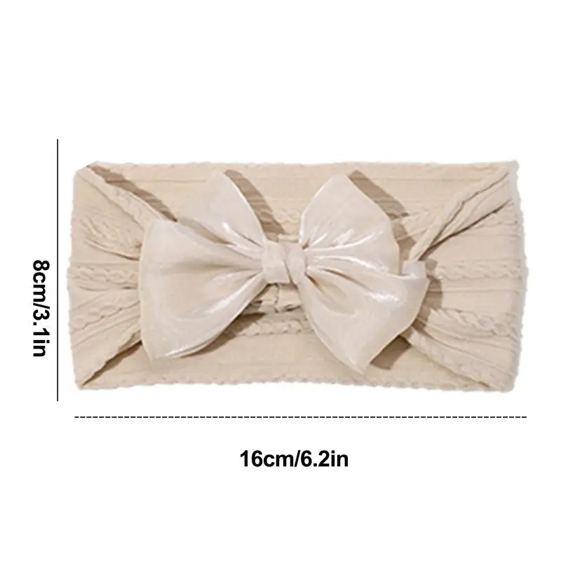 Baby Bows And Headbands Knot Headbands With Hair Bows Stretchy Knot With Hair Soft Hairbands Girls