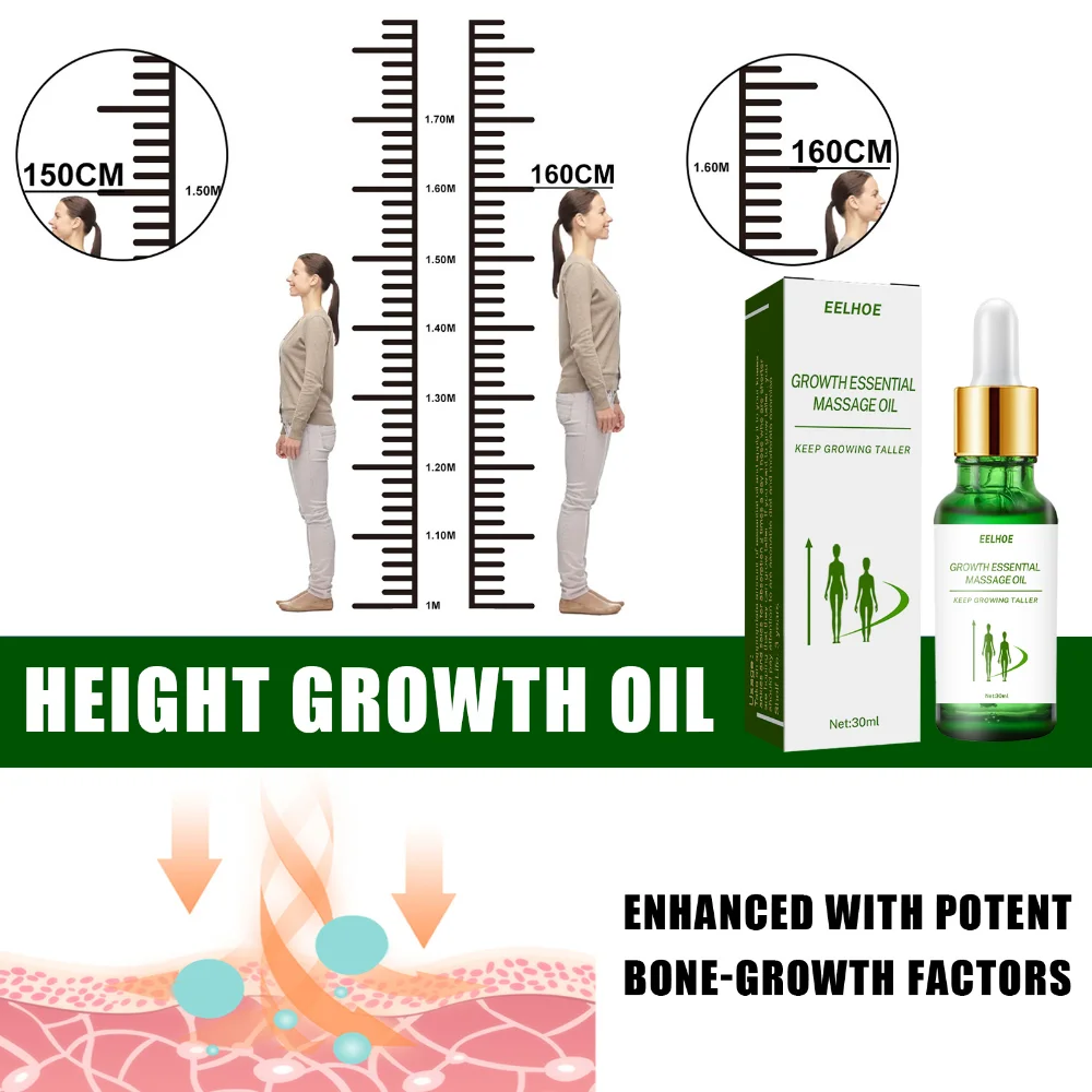 Height Increasing Oil Body Grow Taller Promote Bone Growth Heighten