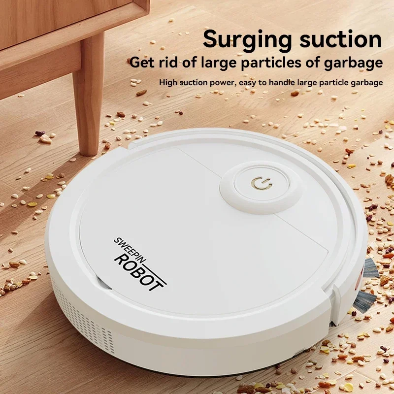 3-in-1 Fully Automatic Sweeper Suction Mopping Sweeping Machine Charge USB Intelligent Kitchen Home Cleaning Robots 2026 New 2