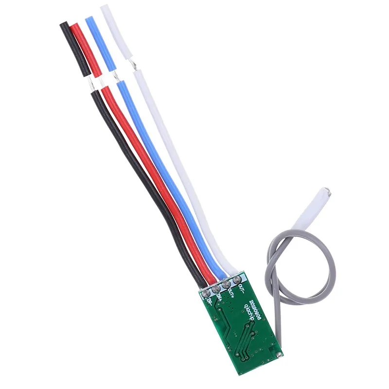 무선 리모컨 조명 스위치 마이크로 모듈, RF 릴레이 리시버, 433Mhz 1CH