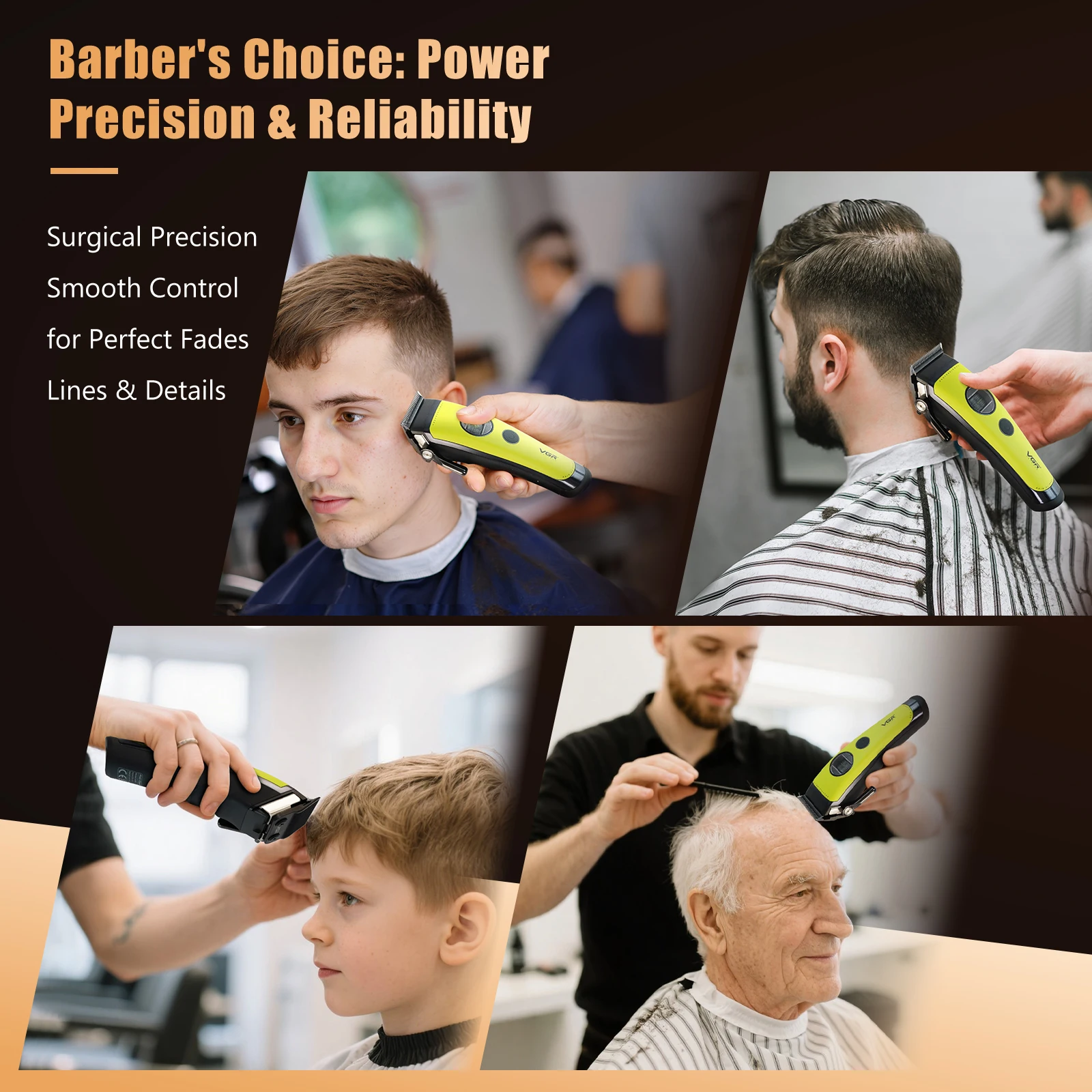 VGR مكينة حلاقه رجالي ماكينة حلاقه للرجال ماكينات...