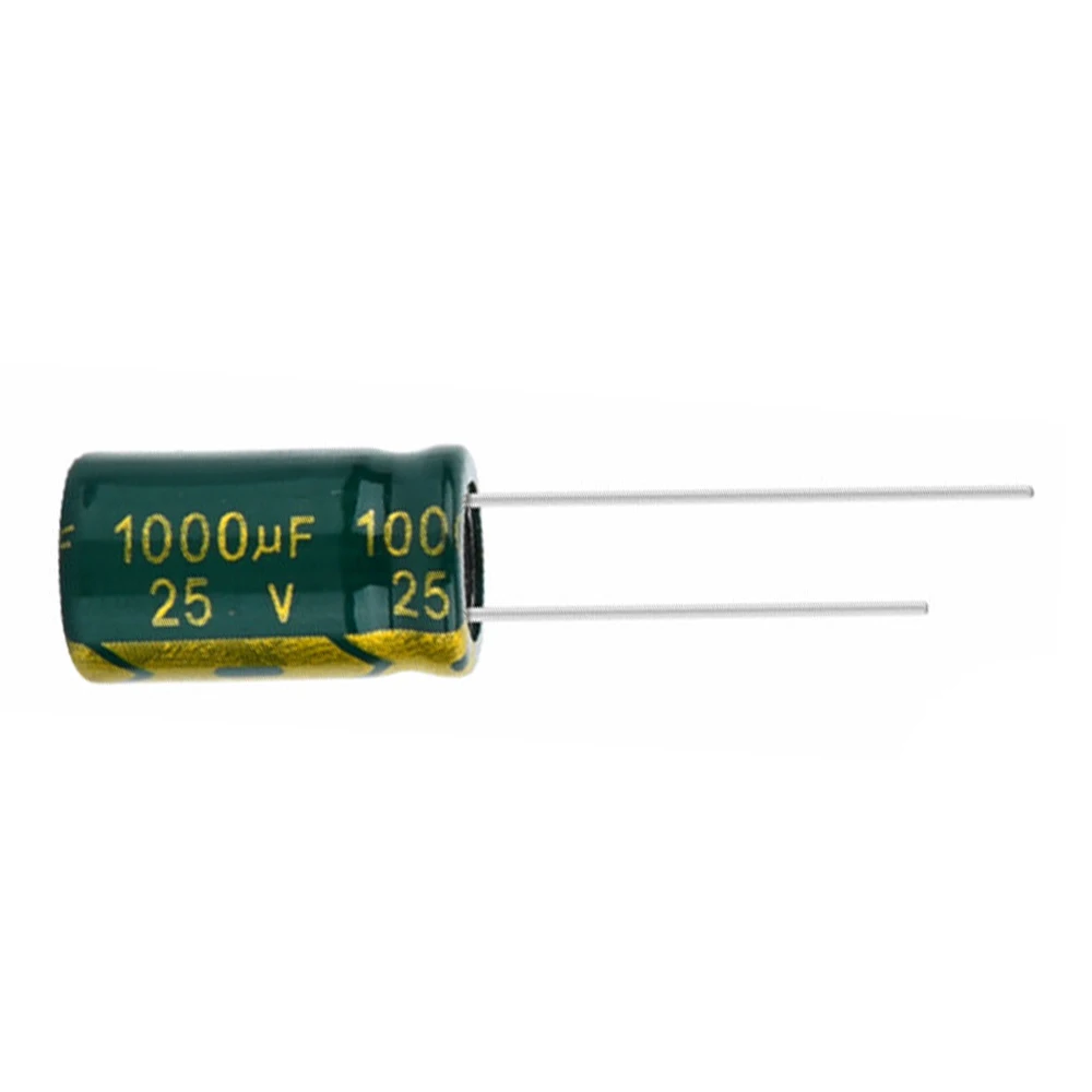 

10pcs-20pcs 25V1000UF 25V 1000UF low ESR/impedance high frequency aluminum electrolytic capacitor size