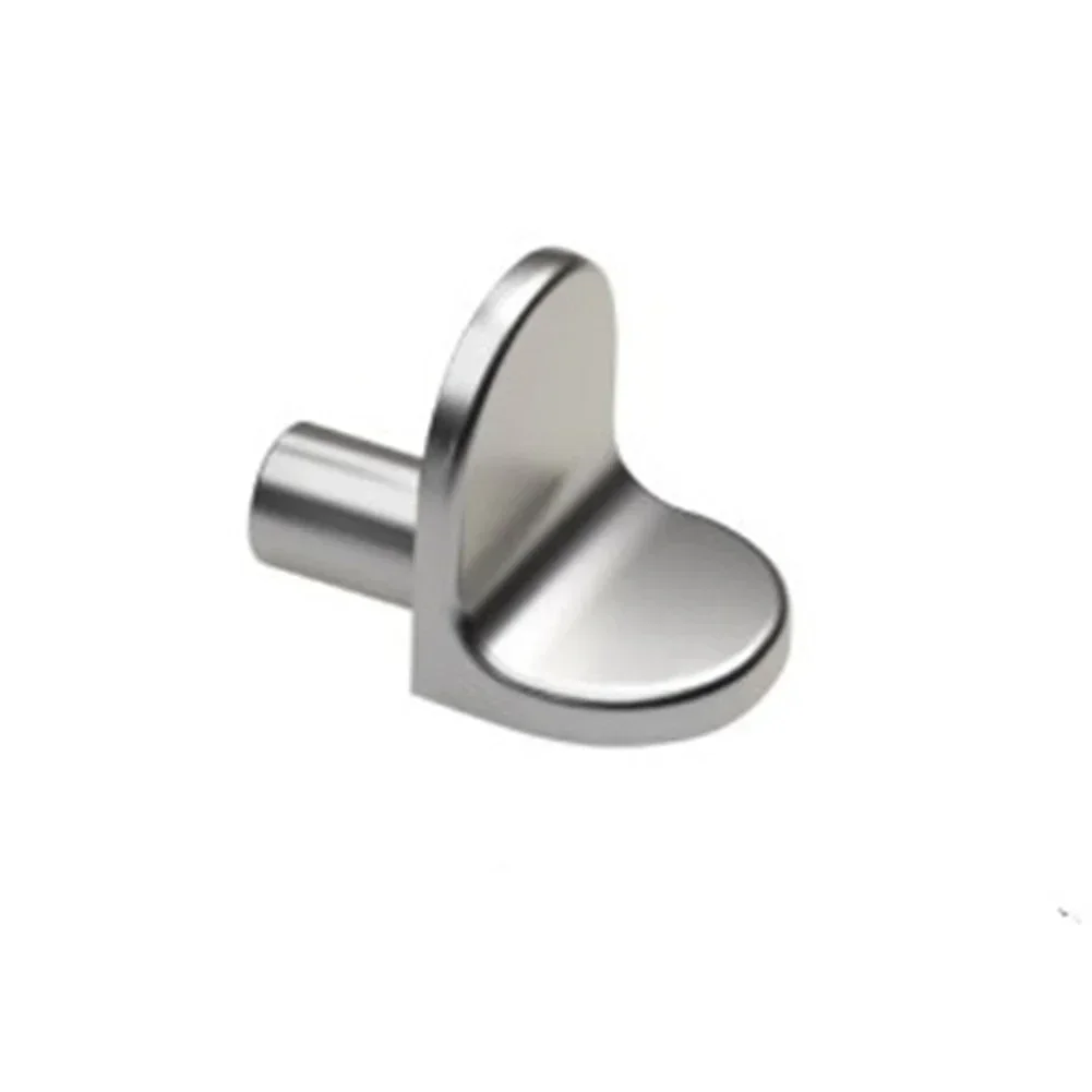 20PCS 5mm L-Shaped Shelf Support Studs - Wall Cabinet Brackets for Wood/Glass Boards, Furniture Bracket Holders