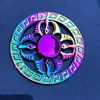 Rainbow Fidget Metal Spinner Colorful Finger Spinners High Speed Hand Spinners Fidget Toys for Stress Anxiety Relief for Adults 3