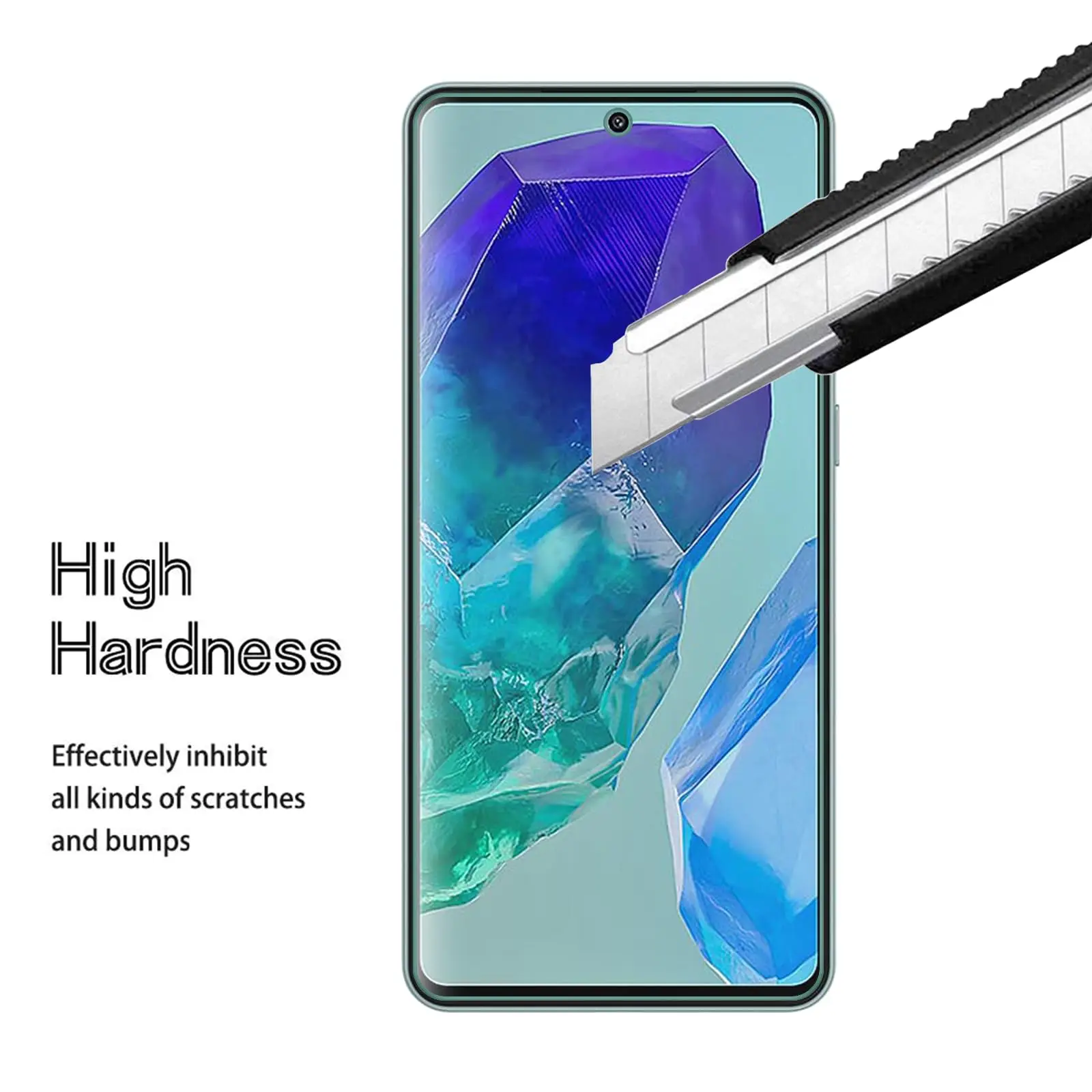 Ultra Clear Tempered Glass Screen Protector - 6.7 Inch, 9H Hardness, Anti-Scratch, Case Friendly