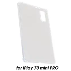 Transparent TPU Book Cover for 8.8 Tablet - Soft Back Protective Case (For 70 mini Pro)