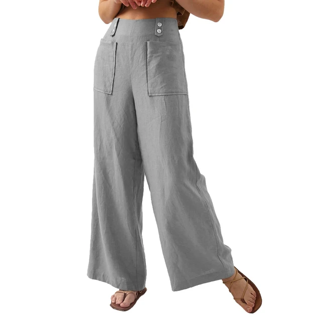 Ladies lounge pants long Schiesser Mix & Relax -blue