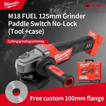 Genuine Milwaukee M18-FSAGV125XPDB 2888-20 M18 FUEL' 125 mm variable speed & braking angle Power Tools 18V Battery 1