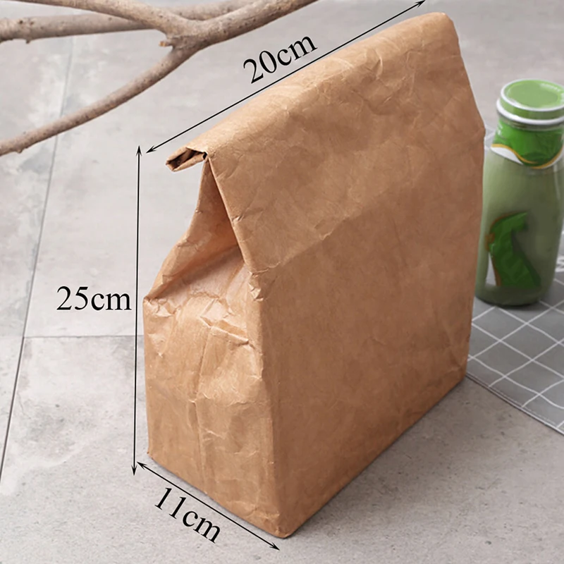 Borsa Pranzo In Carta Con Isolamento Termico, Capienza 5,5 L – Riutilizzabile E Perfetta Per Lavoro, Scuola E Picnic