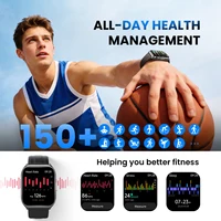 Montre connectée HAYLOU Watch 3 avec appels vocaux, écran AMOLED 1,85'', suivi de la santé 24h/24, plus de 150 modes sportifs, étanche 1ATM 3