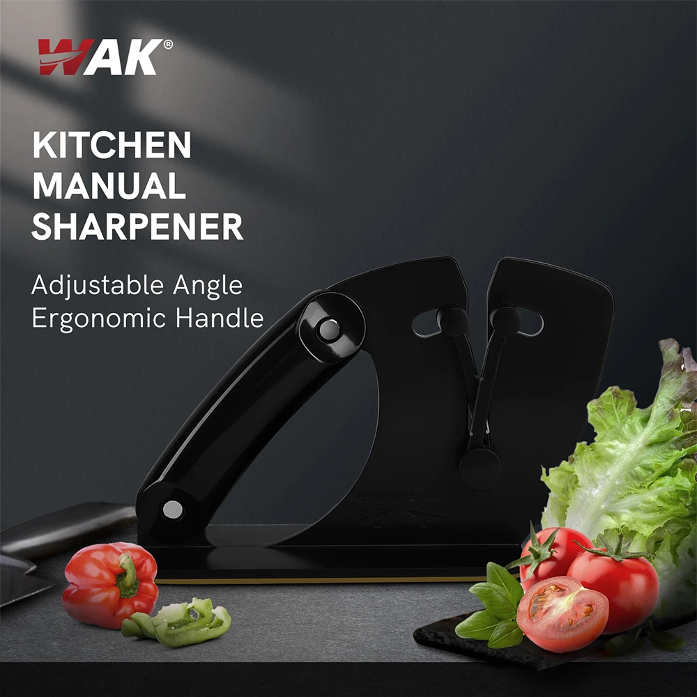 VALUCKY Knife Sharpener:Handheld Knife Sharpener,Professional Knife  Sharpener Kit with 5 Adjustable Sharpening Angle and Ergonomic  Handle,Manual Kitchen Knife Scissor Sharpener for Kitchen Knives - Yahoo  Shopping