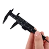 Portable 80mm Plastic Eyebrow Measuring Vernier Caliper Tattoo Microblading Caliper Ruler Permanent Makeup Measurement Tools 3