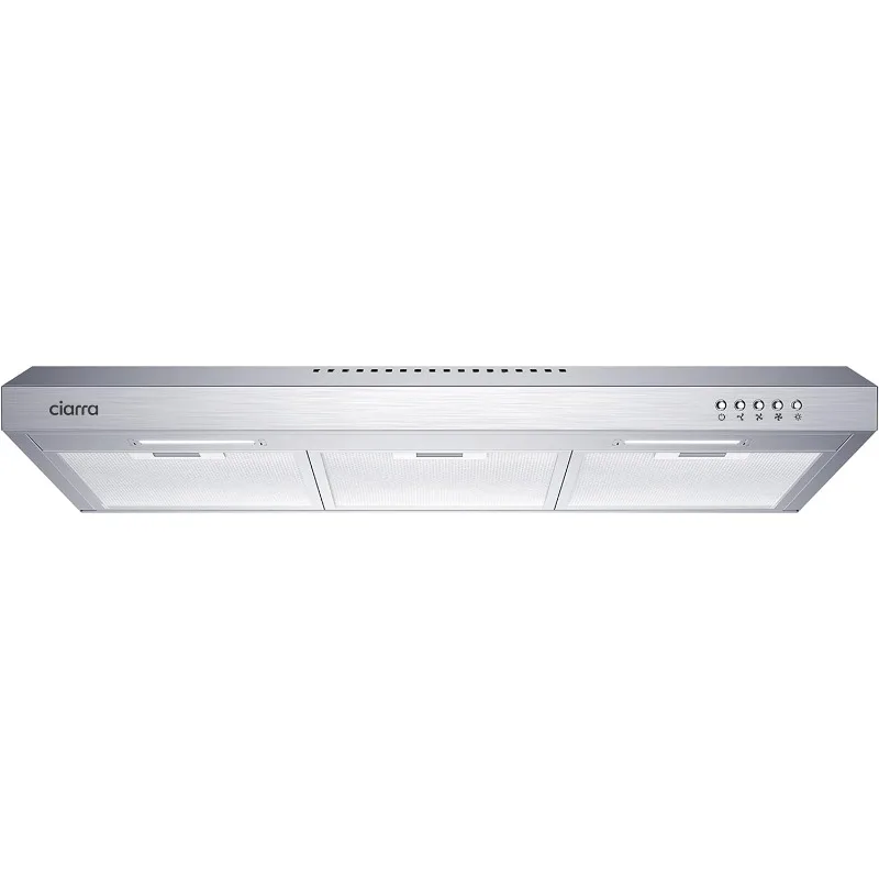

CIARRA Ductless Range Hood 30 inch Under Cabinet Hood Vent for Kitchen Ducted and Ductless Convertible CAS75918A