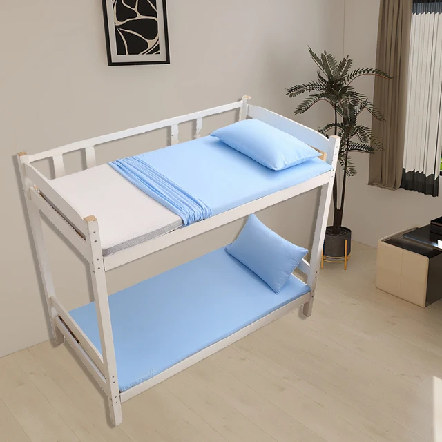 2025 Nouvelle housse de matelas entièrement fermée, housse amovible et lavable, anti-poussière et antidérapante, sans taie d'oreiller ni matelas 2